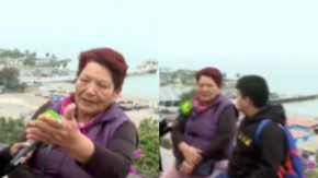 "Para que vea y conozca": Abuela desata controversia al llevar a su nieto a la playa en plena alerta de tsunami en Perú