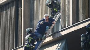 Incendio en el centro de Santiago: 200 vecinos fueron evacuados y una mascota murió