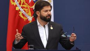 Boric comparte carta enviada por el Presidente de Palestina y exige que el "gobierno de Israel detenga el genocidio"