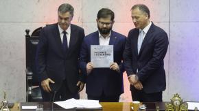 Cuenta Pública del Congreso: Boric asegura que acogerá "críticas constructivas" de presidentes del Senado y la Cámara Cuenta Pública del Congreso: Boric asegura que acogerá "críticas constructivas" de presidentes del Senado y la Cámara