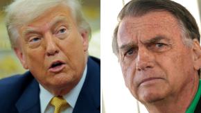 Trump insiste en que Brasil "cambie de rumbo" y "deje de atacar" a Bolsonaro