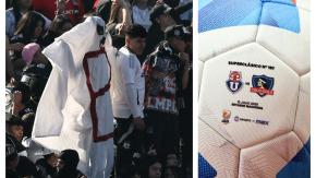 FOTO | La burla de los hinchas de Colo-Colo contra la U en el arengazo previo al Superclásico