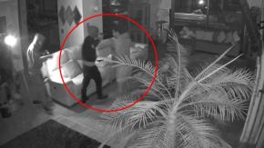 Video revela violento robo en Pirque: Encapuchados armados irrumpieron en vivienda y golpearon al dueño