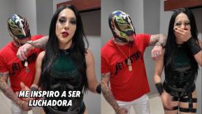"Nosotros que somos los chiquitos...": El emotivo momento de Stephanie Vaquer con su ídolo Rey Mysterio "Nosotros que somos los chiquitos...": El emotivo momento de Stephanie Vaquer con su ídolo Rey Mysterio