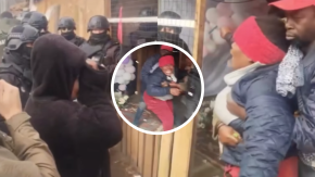 Indignación por intento de desalojo a madre haitiana en medio del velorio de su hija de 2 años en Rengo