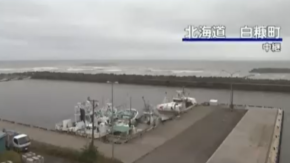 VIDEO | Las primeras olas que están llegando a Japón tras el terremoto de 8.7 que sacudió a Rusia