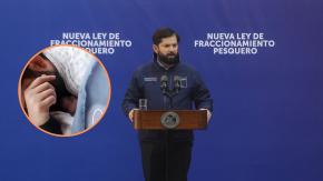 "Dormir juntos, soñar juntos": La tierna postal del Presidente Boric y su hija Violeta