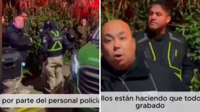 “¡No se arranquen, grábenlo!”: El momento de tensa discusión entre inspectores de La Florida con carabineros