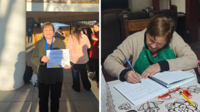 Adulta mayor sacó aplausos tras volver al colegio luego de 52 años: obtuvo el primer lugar en su curso