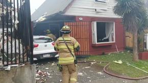 Confirman adulta mayor fallecida tras explosión de una casa en Temuco: emergencia aún no está controlada 
