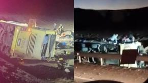 De Buenos Aires a La Paz: Lo que se sabe del fatal volcamiento de bus internacional en Taltal”