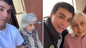 "Van a creer que somos pololos": La emocionante historia de Aníbal e Inesita, la dupla viral de TikTok