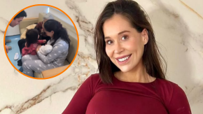 Vale Roth muestra el emotivo momento en que su hija mayor conoció a su hermanita recién nacida
