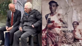 "Por su entrega": El sentido homenaje a Víctor Toro, exatleta que hoy vende diarios en el centro de Santiago
