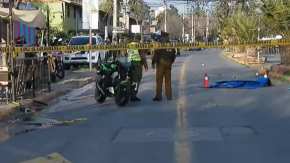 Adulta mayor muere tras ser atropellada por motociclista en Quinta Normal
