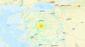 Terremoto 6.1 sacudió al noreste de Turquía: Reportan heridos y colapso de edificio