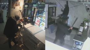 VIDEO | Delincuente comió mercadería, cayó de cielo falso y fue golpeado por el dueño de una carnicería en Valparaíso VIDEO | Delincuente comió mercadería, cayó de cielo falso y fue golpeado por el dueño de una carnicería en Valparaíso