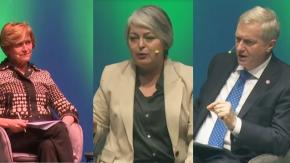 Duras recriminaciones cruzadas marcaron nuevo debate Jara, Kast y Matthei