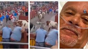 Reconocido periodista español es arrollado en corrida de toros: "Tengo varias costillas rotas" Reconocido periodista español es arrollado en corrida de toros: "Tengo varias costillas rotas"