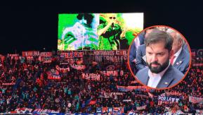 Presidente Boric y liberación de 104 hinchas de la U en Argentina: "Seguiremos trabajando por erradicar la violencia en los estadios" Presidente Boric y liberación de 104 hinchas de la U en Argentina: "Seguiremos trabajando por erradicar la violencia en los estadios"