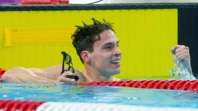 Otra medalla para el Team Chile: Eduardo Cisternas consiguió plata en final de natación 400 metros libres