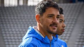 ¡Celebran en la UC! Así fue la primera práctica de Universidad Católica en el Claro Arena