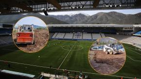 Exclusivo T13 | Se complica inauguración del Claro Arena para este fin de semana