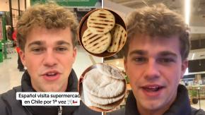 Tiktoker español se llena de críticas al confundir el pan pita con arepas en supermercado chileno: “Salen recetas” Tiktoker español se llena de críticas al confundir el pan pita con arepas en supermercado chileno: “Salen recetas”