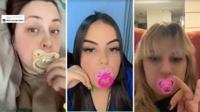 Tras tendencia en redes sociales: advierten el peligro de usar chupetes en adultos para combatir la ansiedad Tras tendencia en redes sociales: advierten el peligro de usar chupetes en adultos para combatir la ansiedad