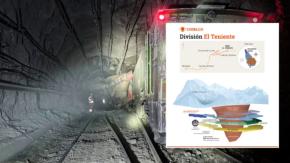 Las contradictorias versiones en Codelco sobre la causa del derrumbe en la mina El Teniente