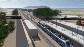 Así será el recorrido del tren rápido que unirá a Santiago y Batuco en 24 minutos Así será el recorrido del tren rápido que unirá a Santiago y Batuco en 24 minutos