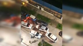 Por la vereda y a toda velocidad: Imágenes revelan impactante escape de delincuentes en San Miguel