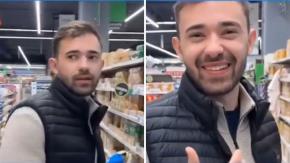 Captan en supermercado a influencer que dijo que hacer eso 'es de pobres': "No me grabes, me estás matando"