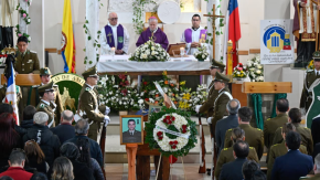 Ascienden póstumamente a Ricardo Belmar, carabinero que falleció rumbo a procedimiento en Talca