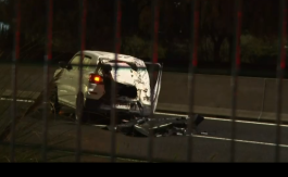 Joven muere en accidente de auto que llevaba 8 personas en Renca: Víctima iba en el maletero”