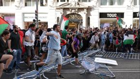 Vuelta a España 2025: Al grito de "¡esta Vuelta, la gana Palestina!", manifestantes impiden fin de última etapa en Madrid Vuelta a España 2025: Al grito de "¡esta Vuelta, la gana Palestina!", manifestantes impiden fin de última etapa en Madrid