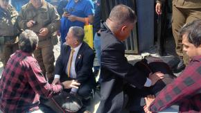 Diputado Arroyo participa en detención ciudadana en Concepción: es cinturón negro de karate