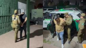 Cuatro venezolanos detenidos en Quilicura: intentaron atropellar a carabineros y tenían seis celulares robados