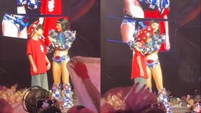 ¡Se lució con el inglés!: El tierno momento de Katy Perry con niño chileno en pleno concierto ¡Se lució con el inglés!: El tierno momento de Katy Perry con niño chileno en pleno concierto