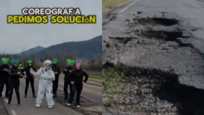 Vecinos de San Vicente protestan con reguetón por el mal estado de la Ruta de la Fruta Vecinos de San Vicente protestan con reguetón por el mal estado de la Ruta de la Fruta