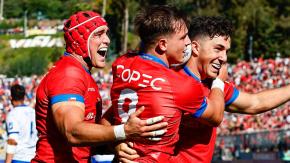 Así fue el momento exacto en que Los Cóndores clasificaron al Mundial de Rugby Así fue el momento exacto en que Los Cóndores clasificaron al Mundial de Rugby