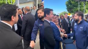 Tenso momento durante acto en Limache: Concejal cuestionó a Presidente Boric por himno nacional en acto oficial Tenso momento durante acto en Limache: Concejal cuestionó a Presidente Boric por himno nacional en acto oficial