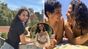 Con ramo de flores y destacados looks: así fue el aclamado matrimonio entre Fernanda Urrejola y Francisca Alegría