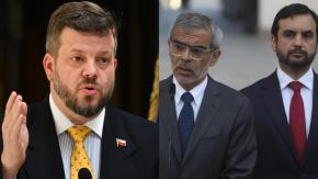 Kaiser cuestiona defensa de ministro Gajardo a Cordero por caso Bernarda Vera: "Le exijo que guarde silencio" Kaiser cuestiona defensa de ministro Gajardo a Cordero por caso Bernarda Vera: "Le exijo que guarde silencio"