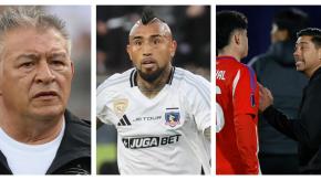 "¡A la mier....!": Claudio Borghi explota por críticas de Arturo Vidal a la selección chilena Sub 20