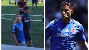 La UC denuncia a Lucas Assadi por su escupitajo en el Clásico Universitario: arriesga severo castigo