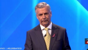 Así fue el minuto a libre disposición de Harold Mayne-Nicholls en el debate presidencial del 13 Así fue el minuto a libre disposición de Harold Mayne-Nicholls en el debate presidencial del 13