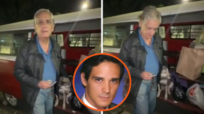 Famoso actor mexicano fue captado viviendo en la calle: "Estoy pasando una situación difícil"