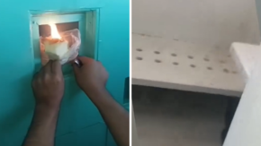 "Vamos a quemarlos": Atacan celda de los acusados por fatal choque a furgón escolar en Santiago 1 "Vamos a quemarlos": Atacan celda de los acusados por fatal choque a furgón escolar en Santiago 1