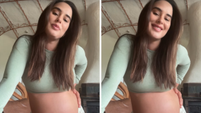 "Estamos muy cansadas": La reflexión de Melina Noto al superar las 40 semanas de embarazo "Estamos muy cansadas": La reflexión de Melina Noto al superar las 40 semanas de embarazo